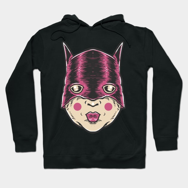 Batkiss Hoodie by Luckyart11